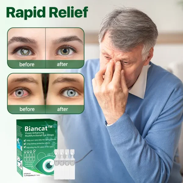 Biancat® Vision Enhancing Multifunctional Eye Drops⭐