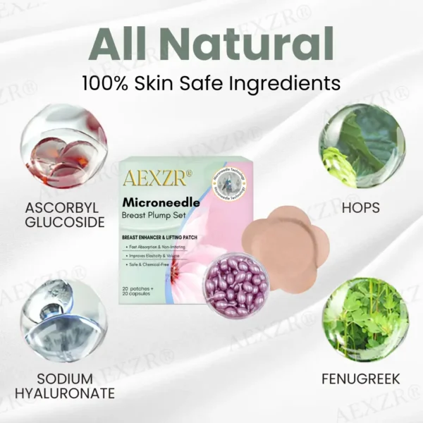 🎀LIMITED DISCOUNTED OFFER🎀 AEXZR® Microneedle Breast Plump Set | Let out the Best Confidence in YOU!💕