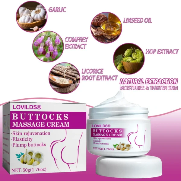 LOVILDS® BUTTOCKS MASSAGE CREAM🔥🔥 2025 New Year Special Promotion🔥🔥