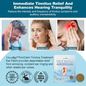 🔥Limited-Time Offer👂🏼Oveallgo® Tinnitus Treatment Ear Patch