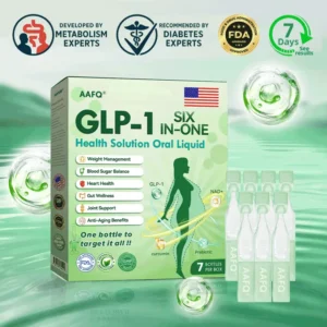 🍃Limited-time offer | 𝐀𝐀𝗙Q®🏅𝐺𝐿𝑃-𝟏 𝑺𝑰𝑿-𝑰𝑵-𝑶𝑵𝑬 𝑯𝒆𝒂𝒍𝒕𝒉 𝑺𝒐𝒍𝒖𝒕𝒊𝒐𝒏 𝑶𝒓𝒂𝒍 𝑳𝒊𝒒𝒖𝒊𝒅 (𝐉𝐮𝐬𝐭 𝐨𝐧𝐜𝐞 𝐚 𝐝𝐚𝐲, 𝐯𝐢𝐬𝐢𝐛𝐥𝐞 𝐜𝐡𝐚𝐧𝐠𝐞𝐬 𝐢𝐧 𝟕 𝐝𝐚𝐲𝐬） ✅ 𝐅𝐨𝐫 𝐨𝐛𝐞𝐬𝐢𝐭𝐲, 𝐜𝐚𝐫𝐝𝐢𝐨𝐯𝐚𝐬𝐜𝐮𝐥𝐚𝐫 𝐡𝐞𝐚𝐥𝐭𝐡, 𝐝𝐢𝐚𝐛𝐞𝐭𝐞𝐬, 𝐬𝐥𝐞𝐞𝐩 𝐚𝐩𝐧𝐞𝐚, 𝐆𝐮𝐭 𝐇𝐞𝐚𝐥𝐭𝐡, 𝐣𝐨𝐢𝐧𝐭 𝐢𝐬𝐬𝐮𝐞𝐬, 𝐚𝐧𝐝 𝐦𝐨𝐫𝐞