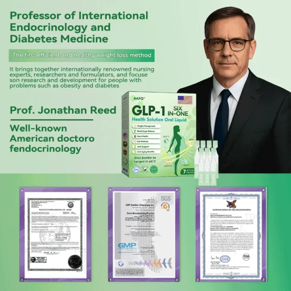 🍃Limited-time offer | 𝐀𝐀𝗙Q®🏅𝐺𝐿𝑃-𝟏 𝑺𝑰𝑿-𝑰𝑵-𝑶𝑵𝑬 𝑯𝒆𝒂𝒍𝒕𝒉 𝑺𝒐𝒍𝒖𝒕𝒊𝒐𝒏 𝑶𝒓𝒂𝒍 𝑳𝒊𝒒𝒖𝒊𝒅 (𝐉𝐮𝐬𝐭 𝐨𝐧𝐜𝐞 𝐚 𝐝𝐚𝐲, 𝐯𝐢𝐬𝐢𝐛𝐥𝐞 𝐜𝐡𝐚𝐧𝐠𝐞𝐬 𝐢𝐧 𝟕 𝐝𝐚𝐲𝐬） ✅ 𝐅𝐨𝐫 𝐨𝐛𝐞𝐬𝐢𝐭𝐲, 𝐜𝐚𝐫𝐝𝐢𝐨𝐯𝐚𝐬𝐜𝐮𝐥𝐚𝐫 𝐡𝐞𝐚𝐥𝐭𝐡, 𝐝𝐢𝐚𝐛𝐞𝐭𝐞𝐬, 𝐬𝐥𝐞𝐞𝐩 𝐚𝐩𝐧𝐞𝐚, 𝐆𝐮𝐭 𝐇𝐞𝐚𝐥𝐭𝐡, 𝐣𝐨𝐢𝐧𝐭 𝐢𝐬𝐬𝐮𝐞𝐬, 𝐚𝐧𝐝 𝐦𝐨𝐫𝐞