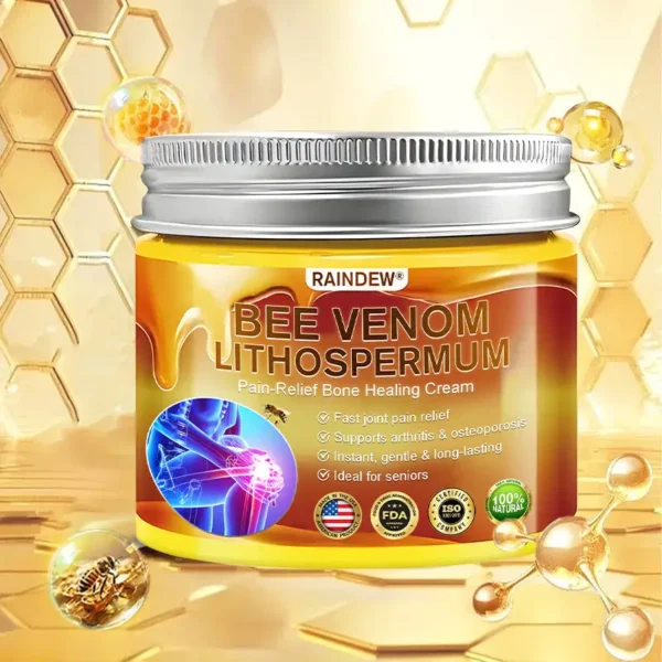 RAINDEW® BEE VENOM LITHOSPERMUM Pain-Relief Bone Healing Cream 👑👑(Specially for older adults)
