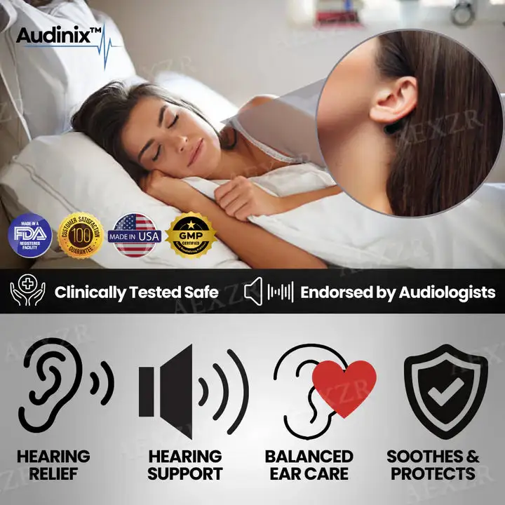 🔥BLACK FRIDAY warm-up: 𝟟𝟘% 𝕆𝔽𝔽🔥Audinix™ Tinnitus Relieving Device