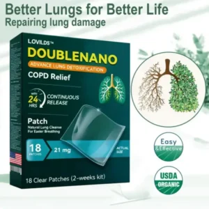 FDA Approved LOVILDS™ DoubleNano COPD Relief Patch
