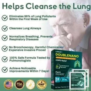 FDA Approved LOVILDS™ DoubleNano COPD Relief Patch