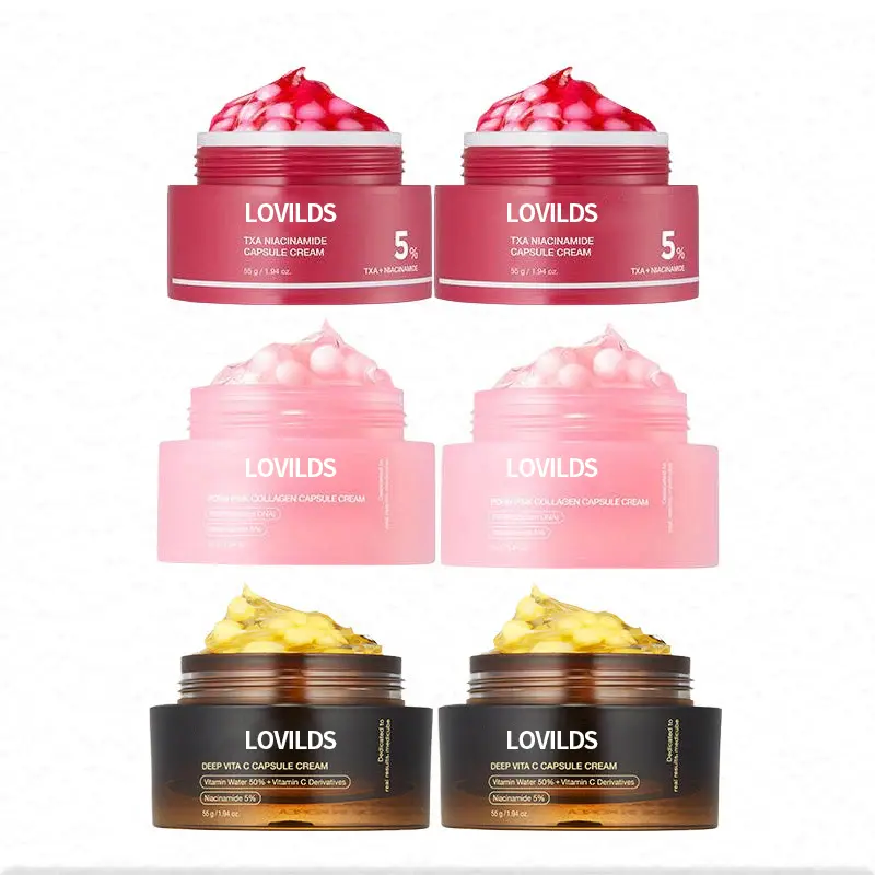 🔥🔥Final 6 hours 60% OFF:🌸LOVILDS™Mix & Match Boba Cream Set| Tiktok Viral Capsule Creams for Uneven Skin Tone, Glow Hydration, Korean Skincare, K-beauty
