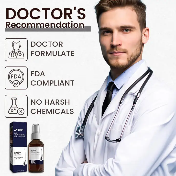 🔥(Last Day SAVE 60% OFF)LOVILDS Natural Hair Regrowth Spray