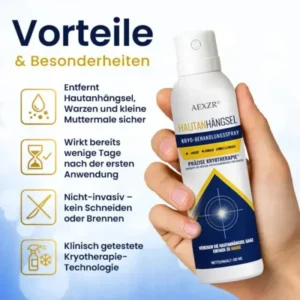 AEXZR® Hautanhängsel-Kryo-Behandlungsspray