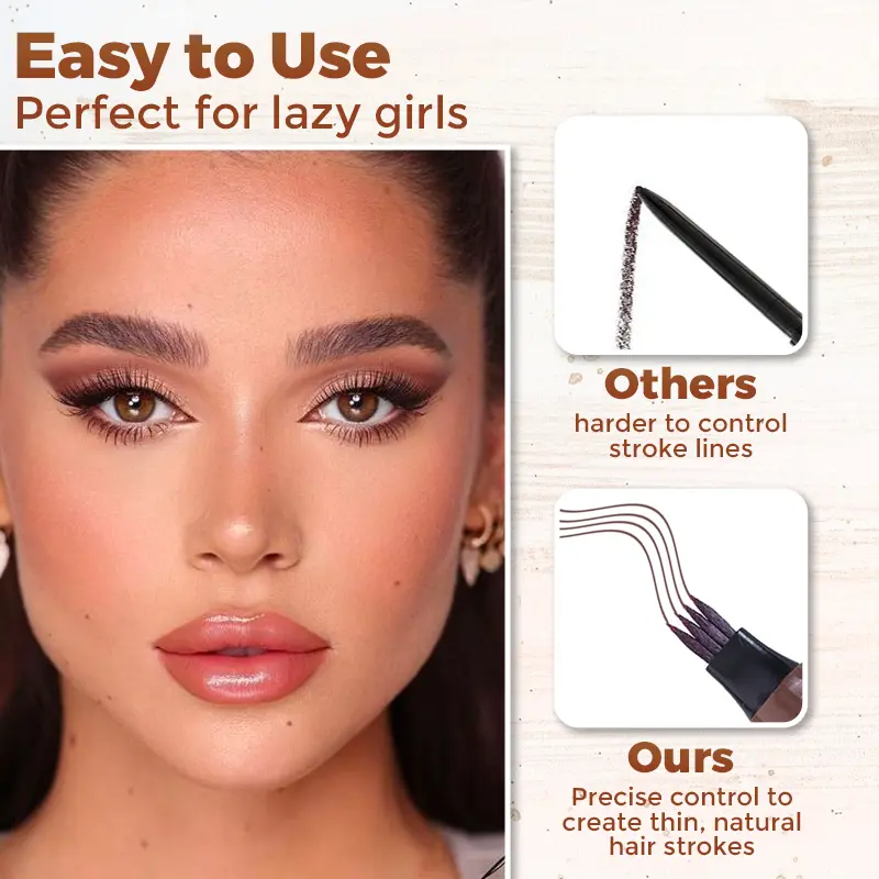 Biancat™ FineStroke 4-Tip Micro-blade Brow Pen