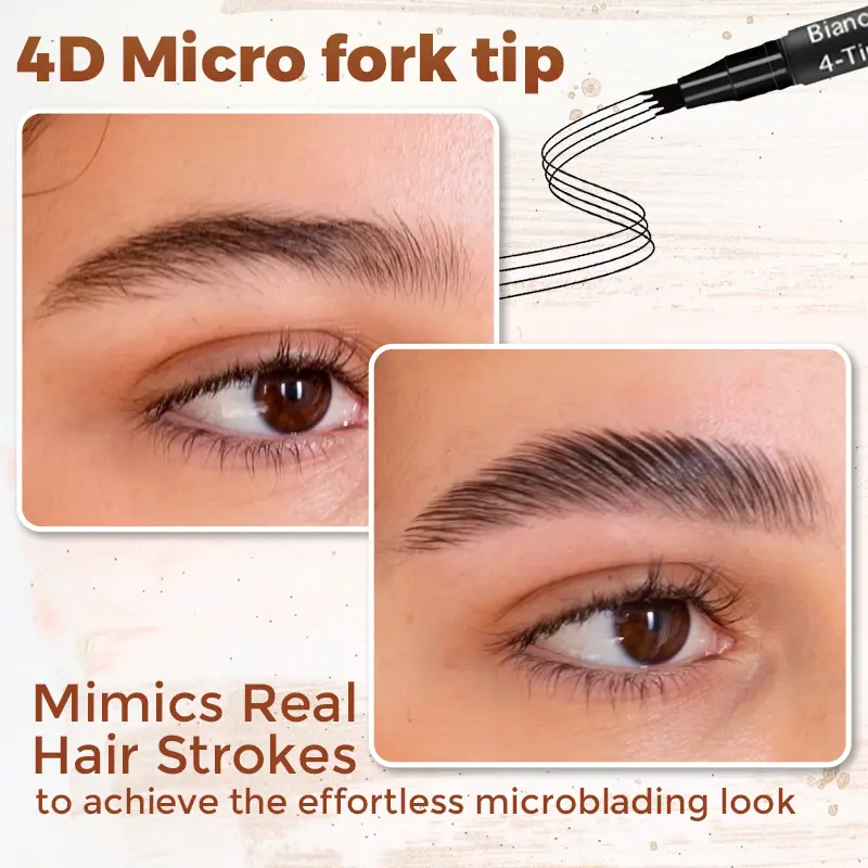 Biancat™ FineStroke 4-Tip Micro-blade Brow Pen