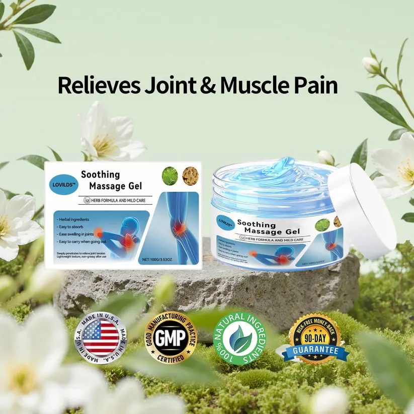 🔥Instant Relief🔥 LOVILDS™ joint Relief Gel – Natural Herbal Ointment Wellness