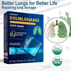LOVILDS™ DoubleNano COPD Relief Pad (💝 Cough, wheezing, shortness of breath, sputum, stuffy nose, bronchitis, bronchitis, allergy symptoms, lung discomfort)