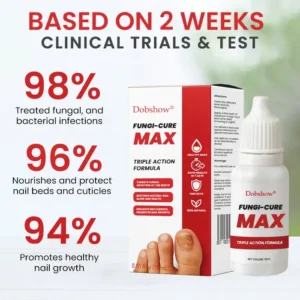 LOVILDS Fungi-Cure Max 🎯 Triple-Action Formula: Penetrates Deep to the Nail Root, Eradicates Fungus & Restores Healthy Growth