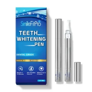 🦷SmileFitPro 35%CP Teeth Whitening Pen (30+ Treatment - Mint Flavor, Enamel Safe, Dentist Formulated, 10 Min Fast Whitening)