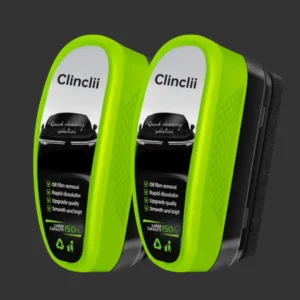 Clinclii™ – Upgrade 2.0 Oil Film Cleaning Brush Kit - Upgraded Windshield Cleaner, Streak-Free Glass Care for Cars & Trucks, Oil Film Cleaning Brush, Glass Cleaning Tool