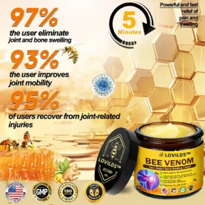 LOVILDS™  Bee Venom  Pain-Relief Bone Healing Cream 🎉🎉(Specially for older adults)