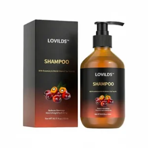 LOVILDS™ Hair Growth Shampoo - For Men & Women with Thinning Hair & Hair Loss Restore Thicker, Healthier Hair Naturally
