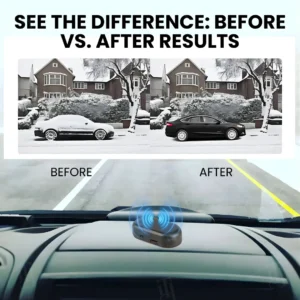 Stop Scraping! AEXZR® 360° All-Weather Frost Guard Clear Your Windshield in 2 Seconds