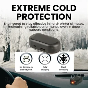 Stop Scraping! AEXZR® 360° All-Weather Frost Guard Clear Your Windshield in 2 Seconds