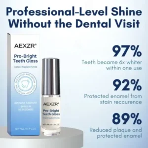 AEXZR® Pro-Bright Teeth Gloss – Instant Radiant Smile
