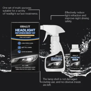 🔥Final 3 Hours: 80% OFF - 🚘ODALIT™ Headlight Refurbishment Kit