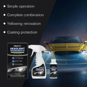 🔥Final 3 Hours: 80% OFF - 🚘ODALIT™ Headlight Refurbishment Kit