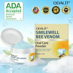 🔥Final 3 Hours: 80% OFF - 🐝ODALIT® Smilewell Bee Venom Oral Care Powder🦷