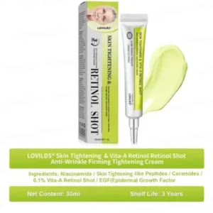 LOVILDS® Skin Tightening & Vita-A Retinol Retinol shot Anti-Wrinkle Firming Tightening cream