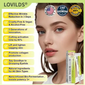 LOVILDS® Skin Tightening & Vita-A Retinol Retinol shot Anti-Wrinkle Firming Tightening cream