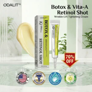 [🥇Last Day 70% OFF] ODALIT™ Botox & Retinol Shot - Eraser for Deep Wrinkles, Sagging Jowls & Puffy Eyes