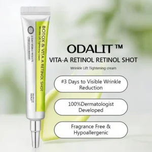 [🥇Last Day 70% OFF] ODALIT™ Botox & Retinol Shot - Eraser for Deep Wrinkles, Sagging Jowls & Puffy Eyes