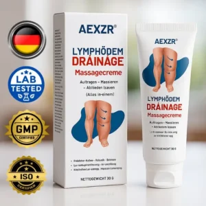🏆Offizieller Store | 🛡️ Holen Sie sich das Gefühl von Leichtigkeit in 7 Tagen zurück! AEXZR® LYMPHÖDEM-Drainage-Massagecreme
