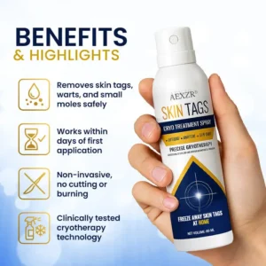 🔥Warts No More - 50% OFF | AEXZR® Skin Tag Cryo Treatment Spray